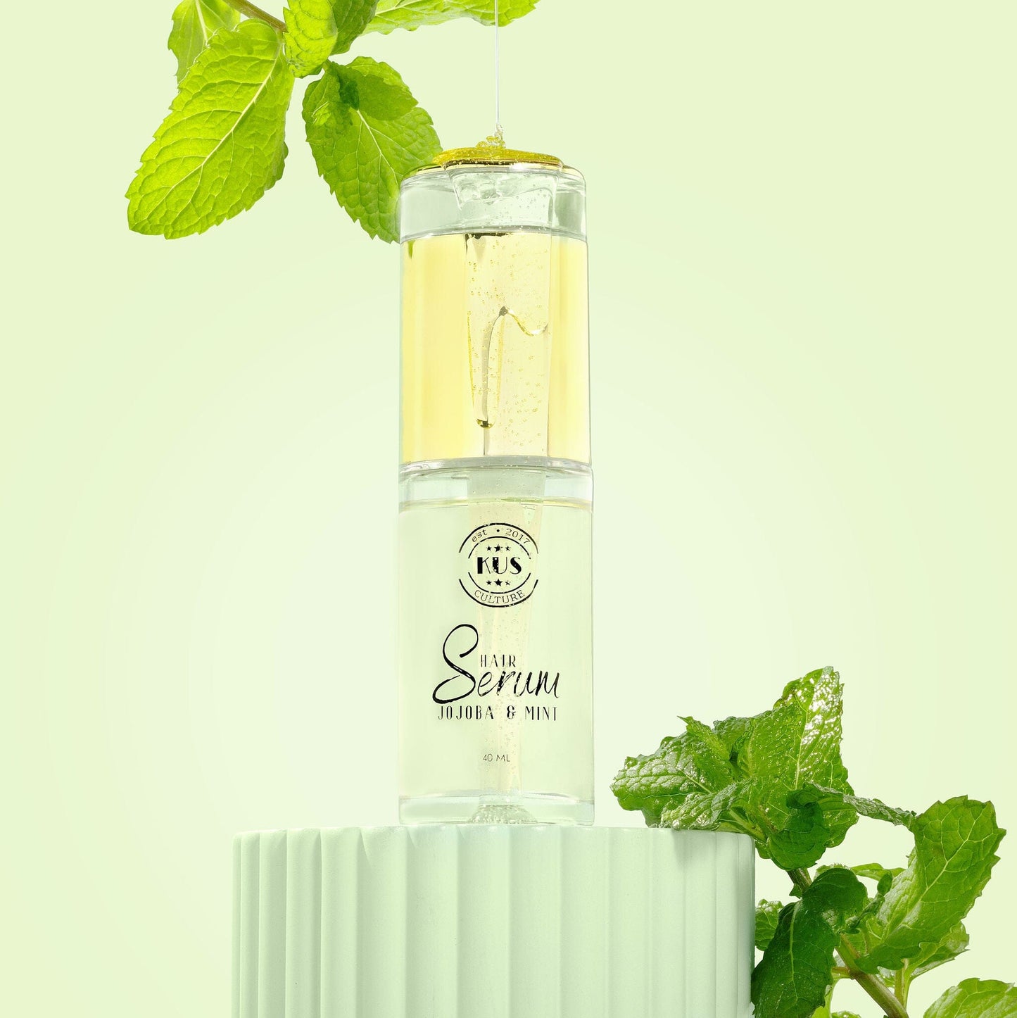 Jojoba & Mint Serum | Hair Serum Sample