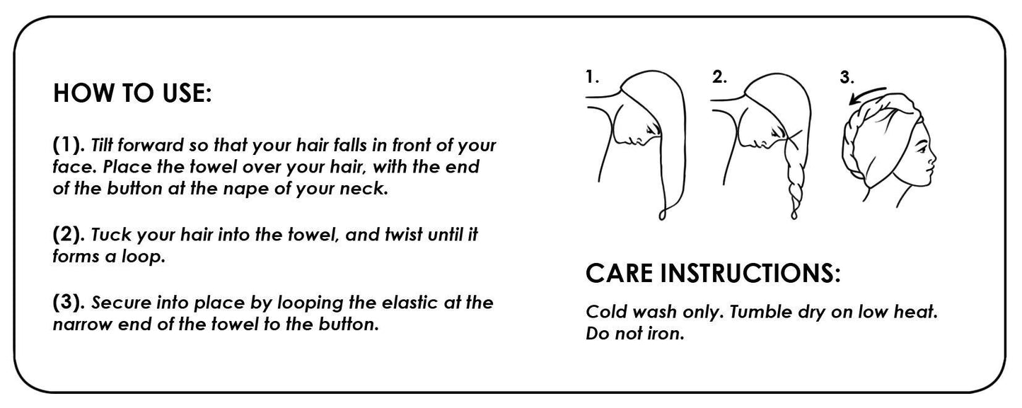 Quick-Dry Hair Wrap