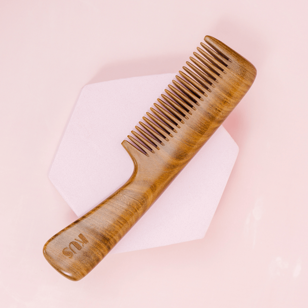 Sandalwood Thin Comb